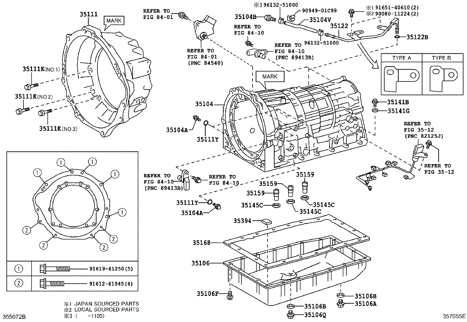 35104-0C010 CASE SUB-ASSY, AUTOMATIC TRANSMISSION product image