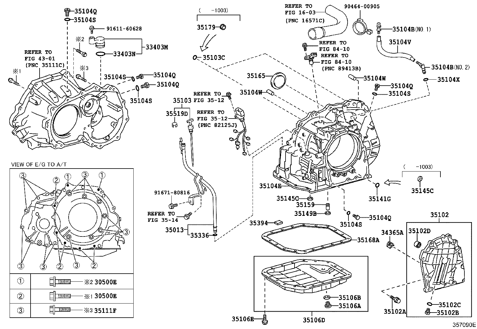 35104-52032 CASE SUB-ASSY, AUTOMATIC TRANSAXLE product image