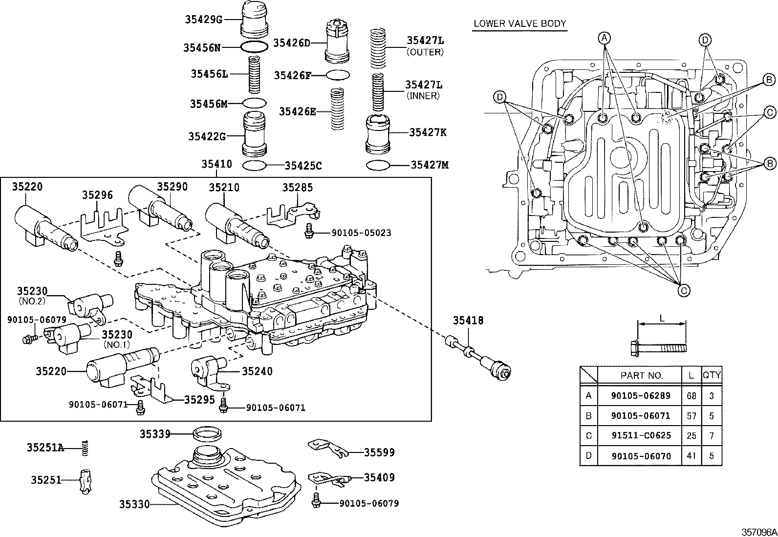 35210-45010 SOLENOID ASSY, CLUTCH CONTROL, NO.1 product image