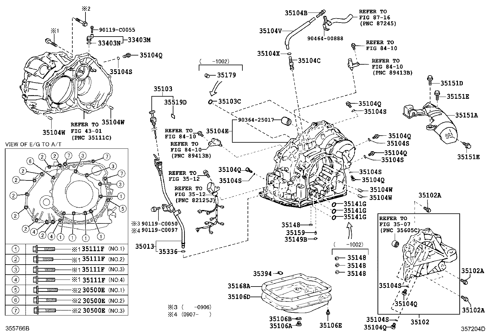 35104-33080 CASE SUB-ASSY, AUTOMATIC TRANSAXLE product image
