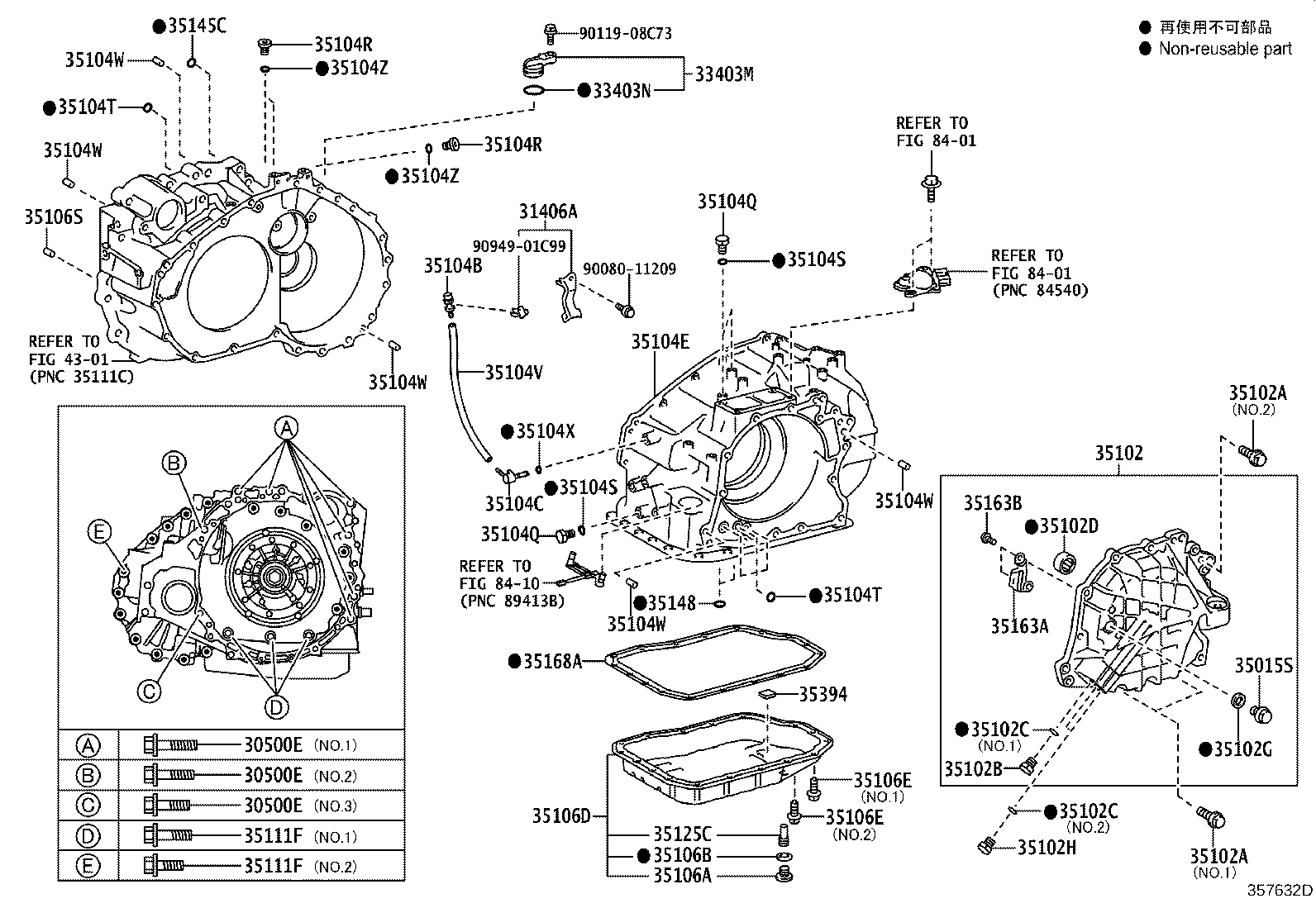 33197-08010 CLAMP, TRANSMISSION BREATHER product image