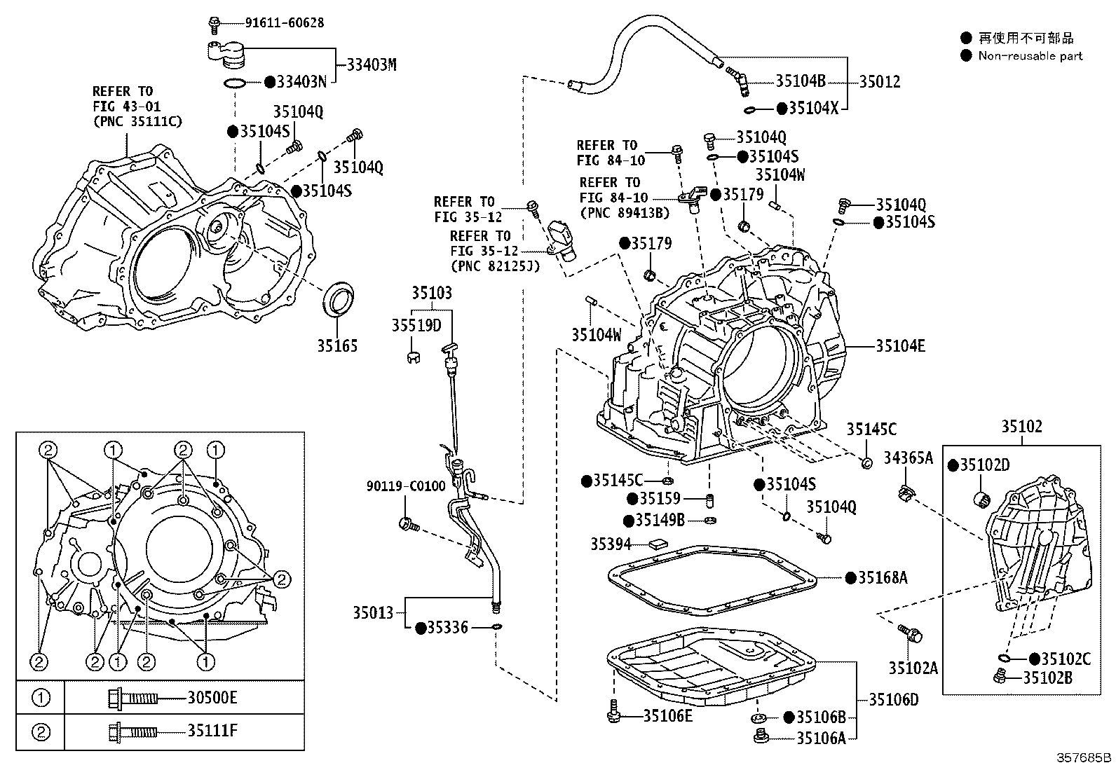 35103-0D100 GAGE SUB-ASSY, TRANSMISSION OIL LEVEL product image