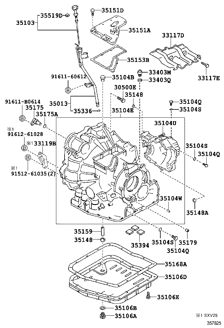 35104-33904 CASE SUB-ASSY, AUTOMATIC TRANSAXLE product image
