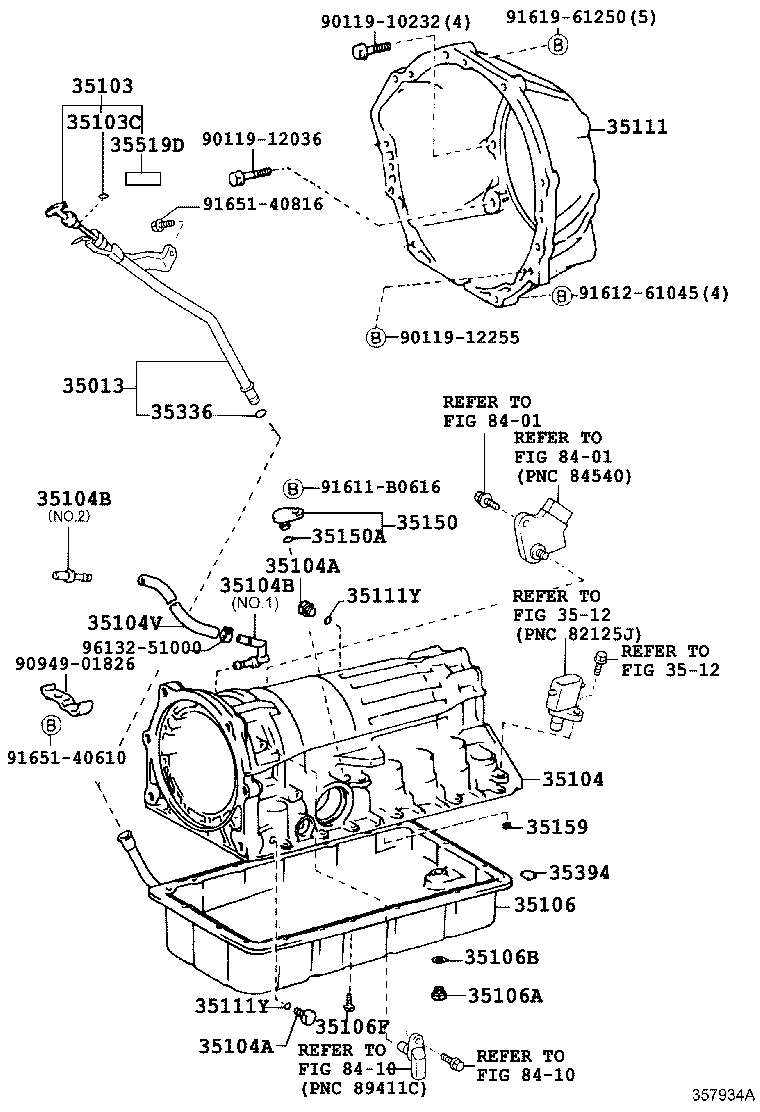 35106-60150 PAN SUB-ASSY, AUTOMATIC TRANSMISSION OIL product image