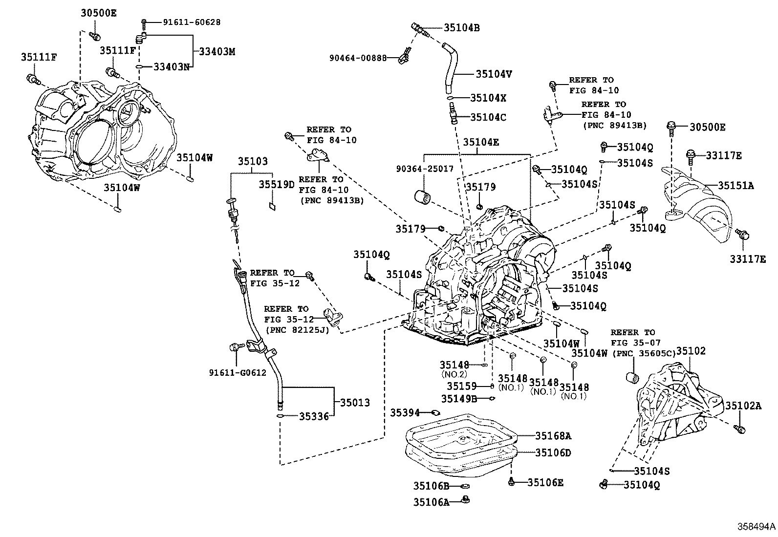 31406-33020 BRACKET SUB-ASSY, FLEXIBLE HOSE product image