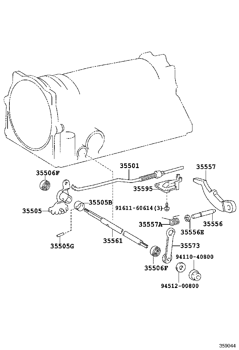 35523-60080 CLAMP, THROTTLE CABLE, NO.1 product image