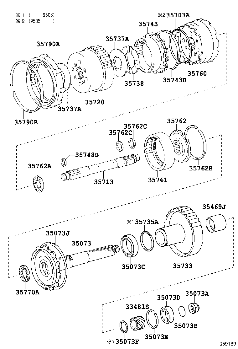 33481-36280 GEAR, SPEEDOMETER DRIVE (ATM) product image