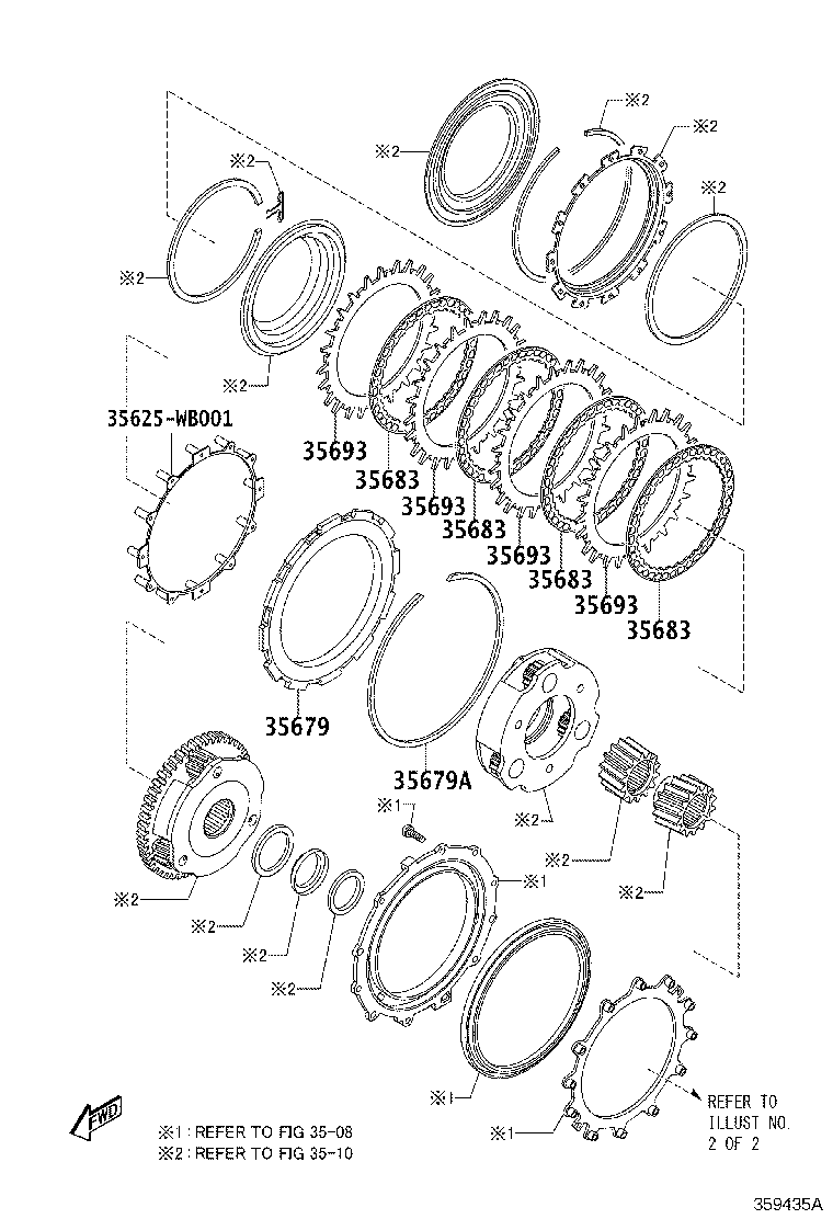 35671-WB001 SPRING, BRAKE PISTON RETURN product image