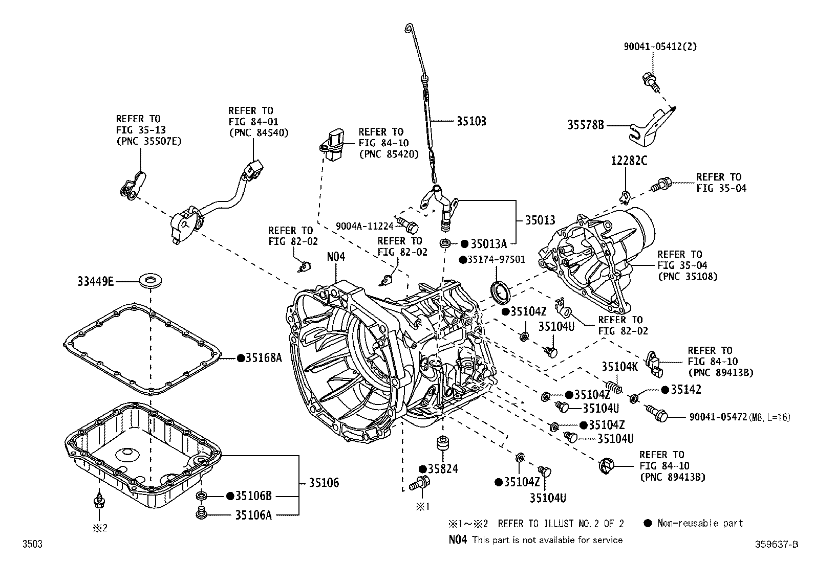 35168-B1060 GASKET, AUTOMATIC TRANSAXLE OIL PAN product image