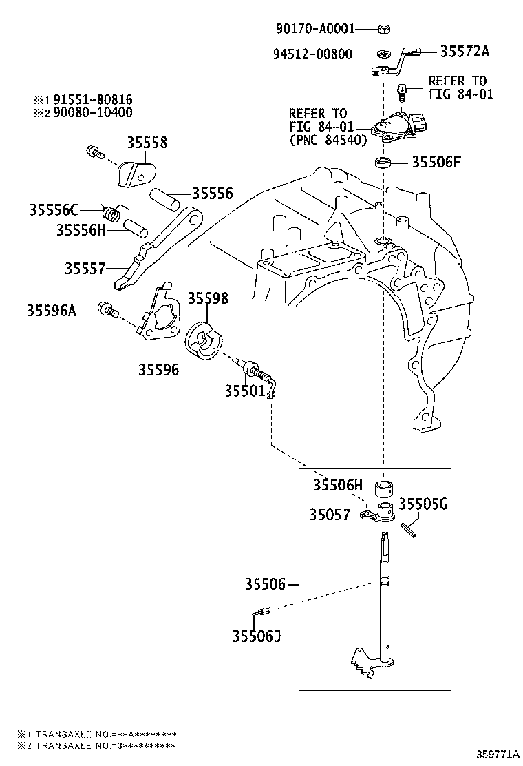 90311-A0009 SEAL, OIL (FOR MANUAL VALVE LEVER SHAFT) product image