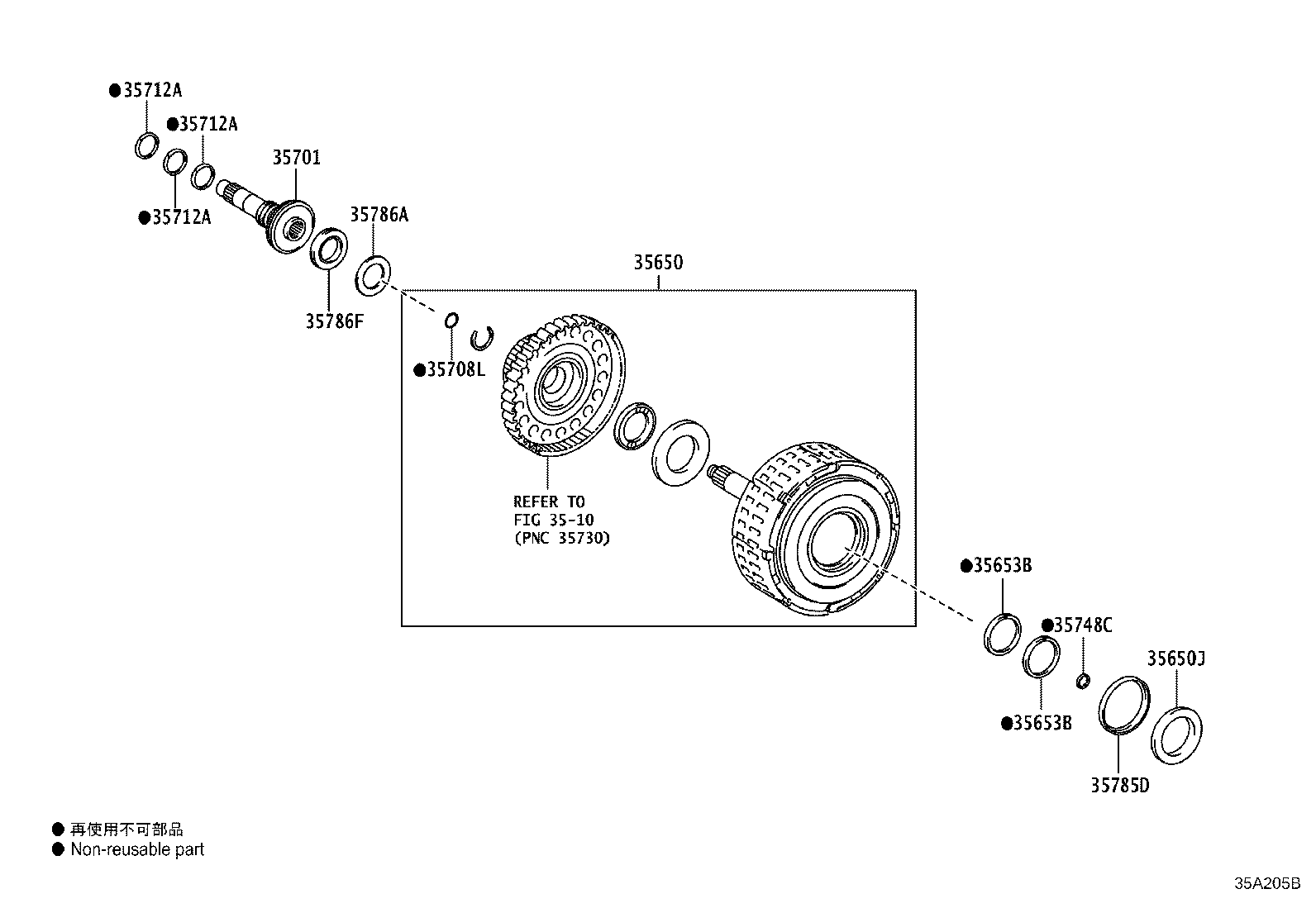 35633-48030 DISC, CLUTCH (FOR FRONT CLUTCH) product image
