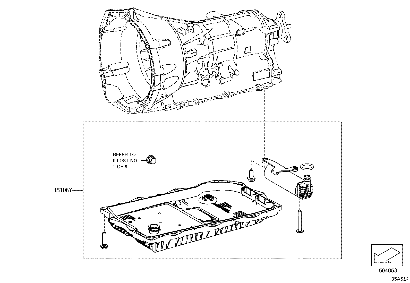 90118-WA761 PLUG, AUTOMATIC TRANSMISSION CASE product image