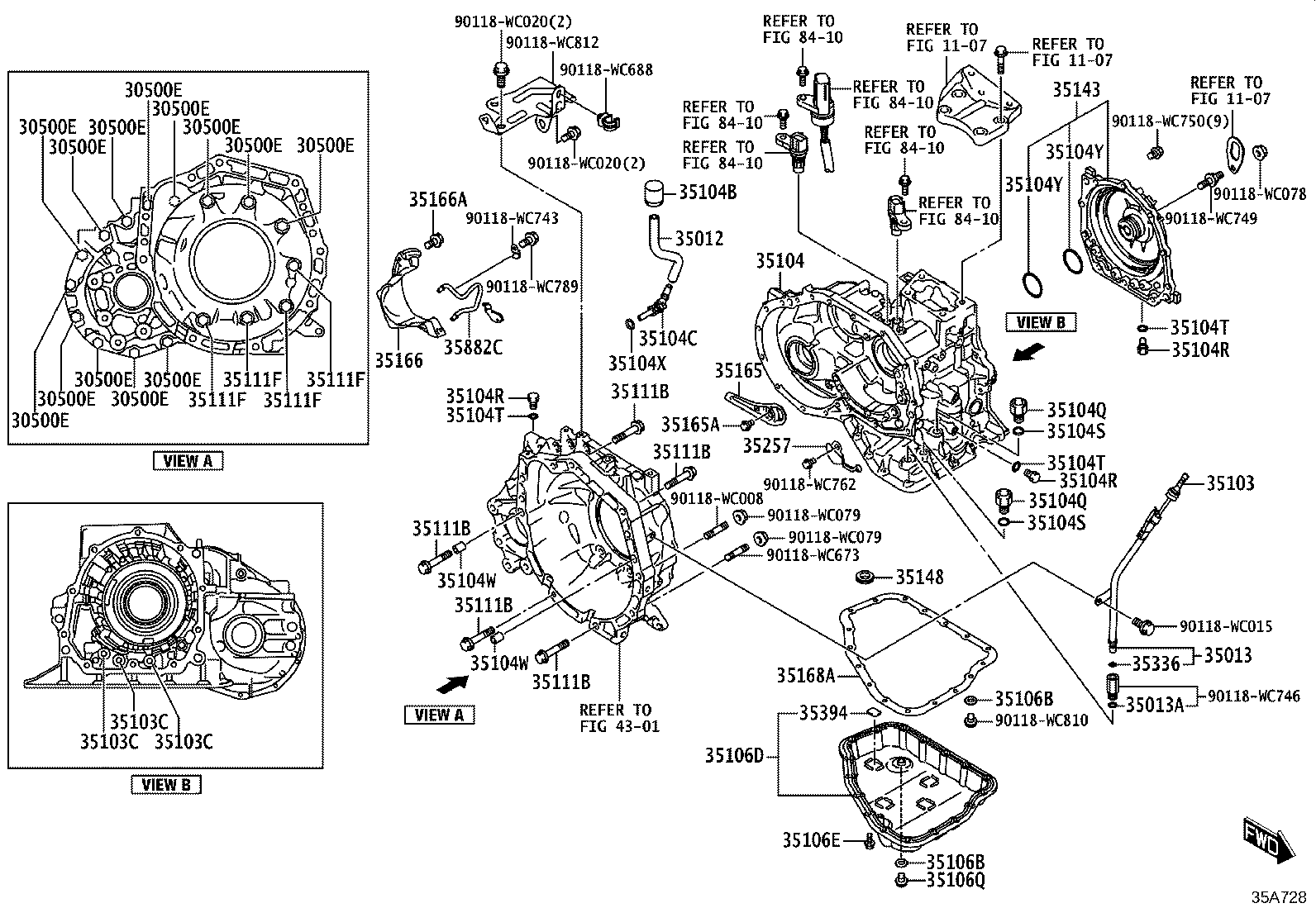 90118-WC697 HOSE SUB-ASSY, TRANSMISSION BREATHER product image