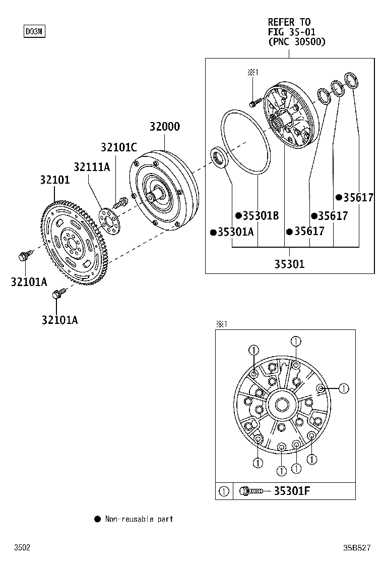 90043-11336 SEAL, OIL (FOR FRONT OIL PUMP) product image