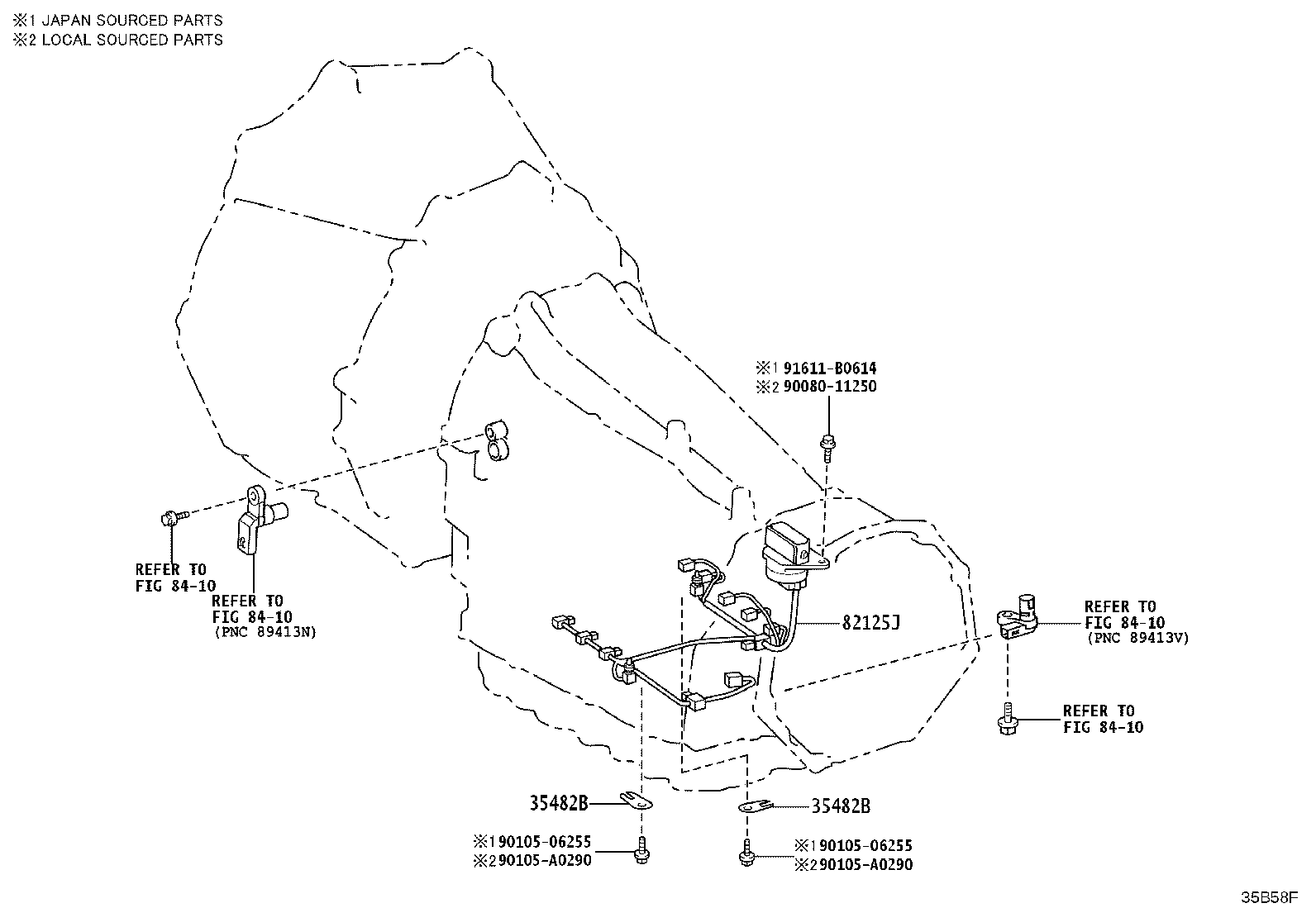 35330-04030 STRAINER ASSY, VALVE BODY OIL product image