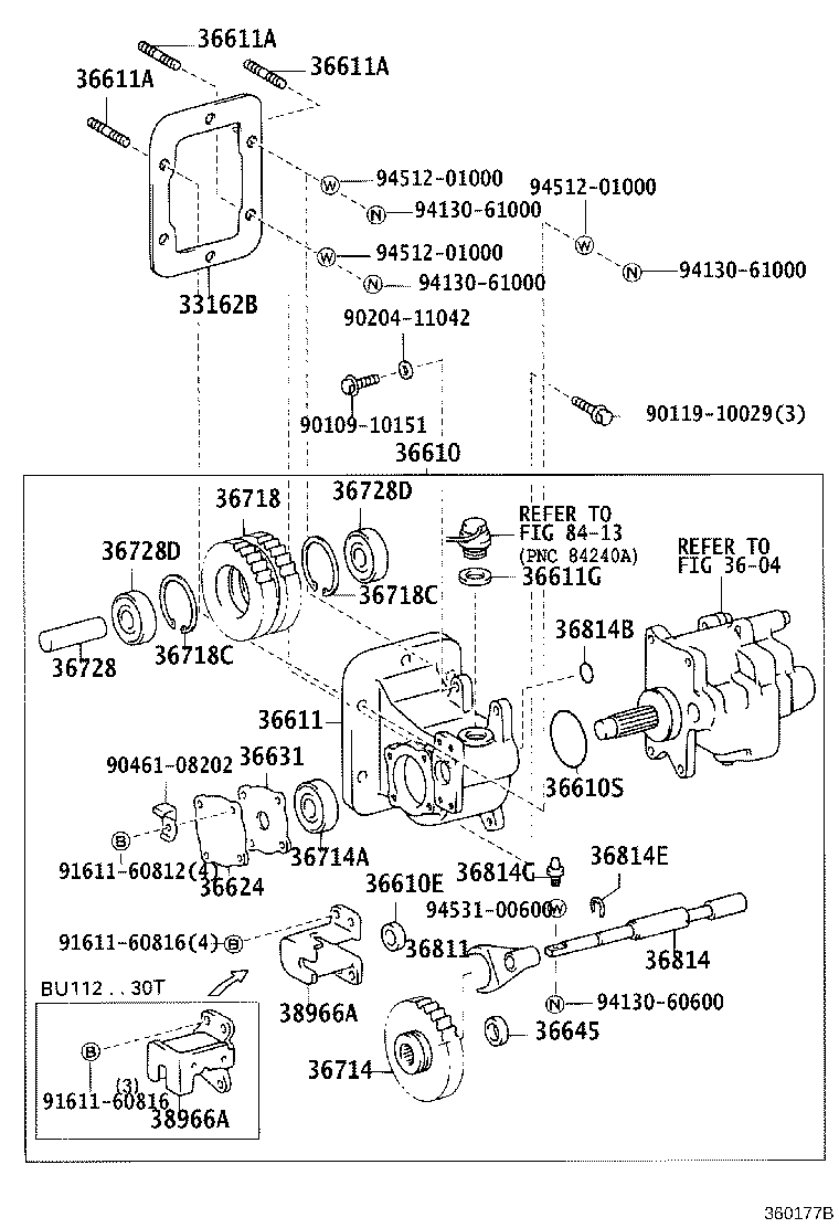36714-37040 GEAR, POWER TAKE-OFF OUTPUT product image