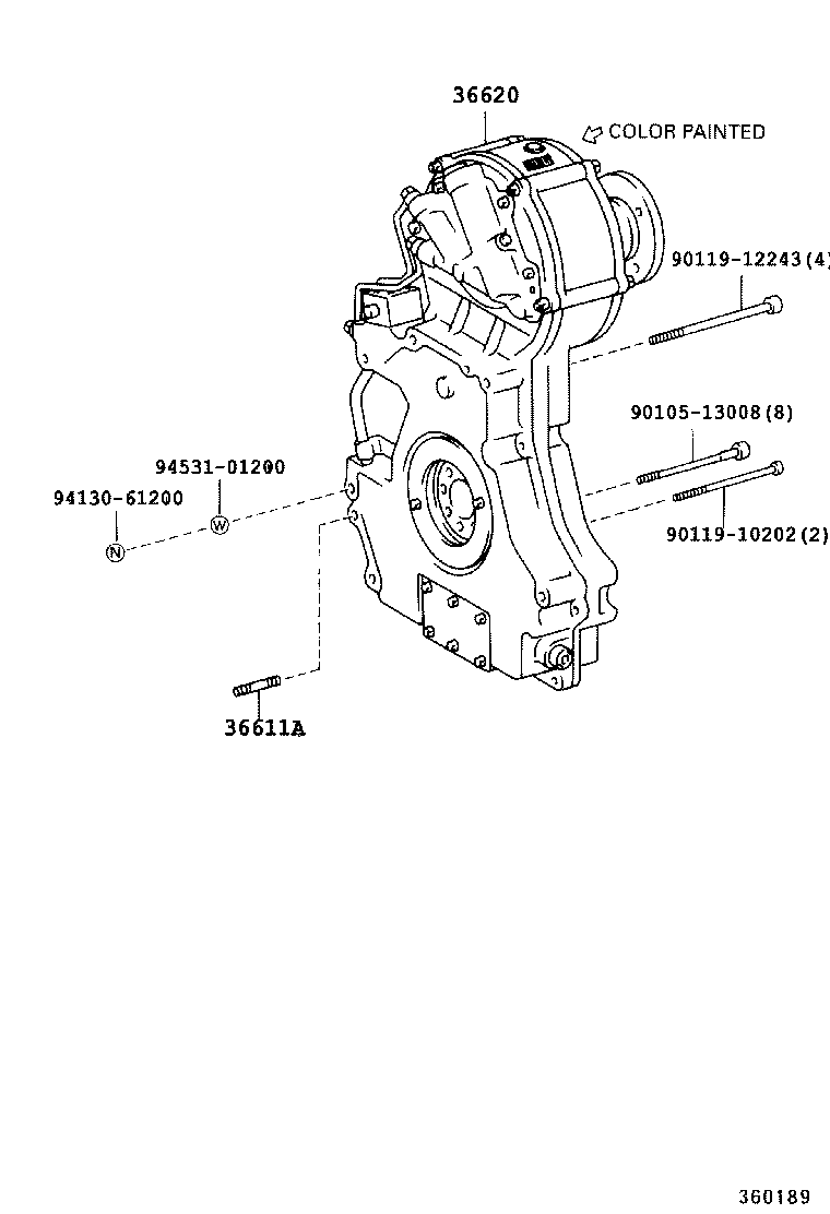 36714-37040 GEAR, POWER TAKE-OFF OUTPUT product image