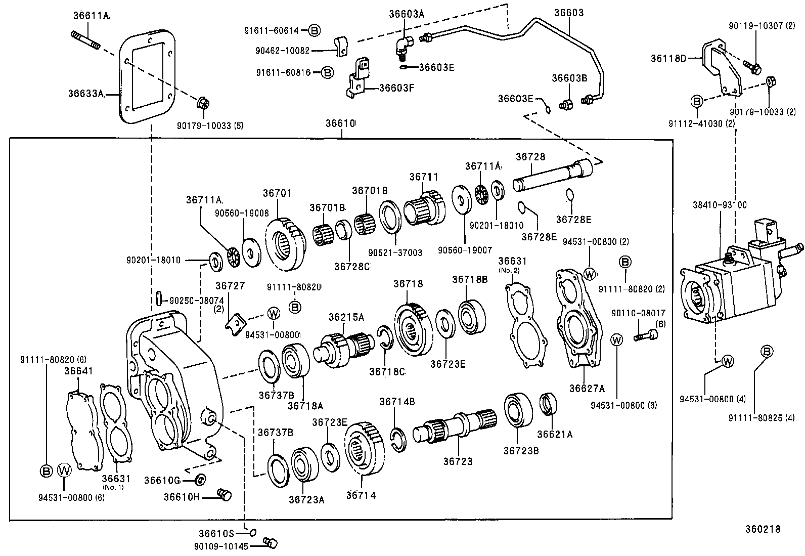 36714-37040 GEAR, POWER TAKE-OFF OUTPUT product image
