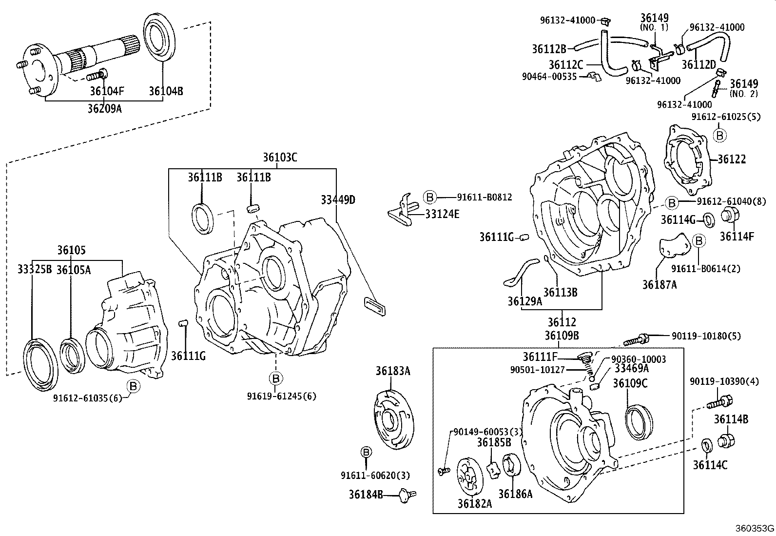 33469-60020 SEAT, RELIEF VALVE (FOR TRANSFER EXTENSION REAR HOUSING) product image