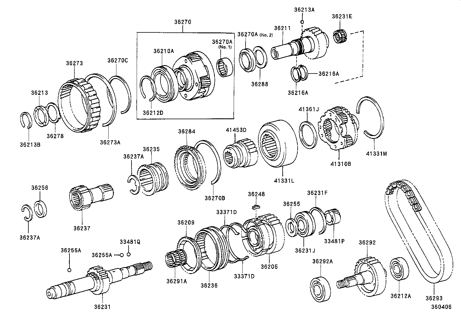 33481-35200 GEAR, SPEEDOMETER DRIVE (FOR TRANSFER) product image