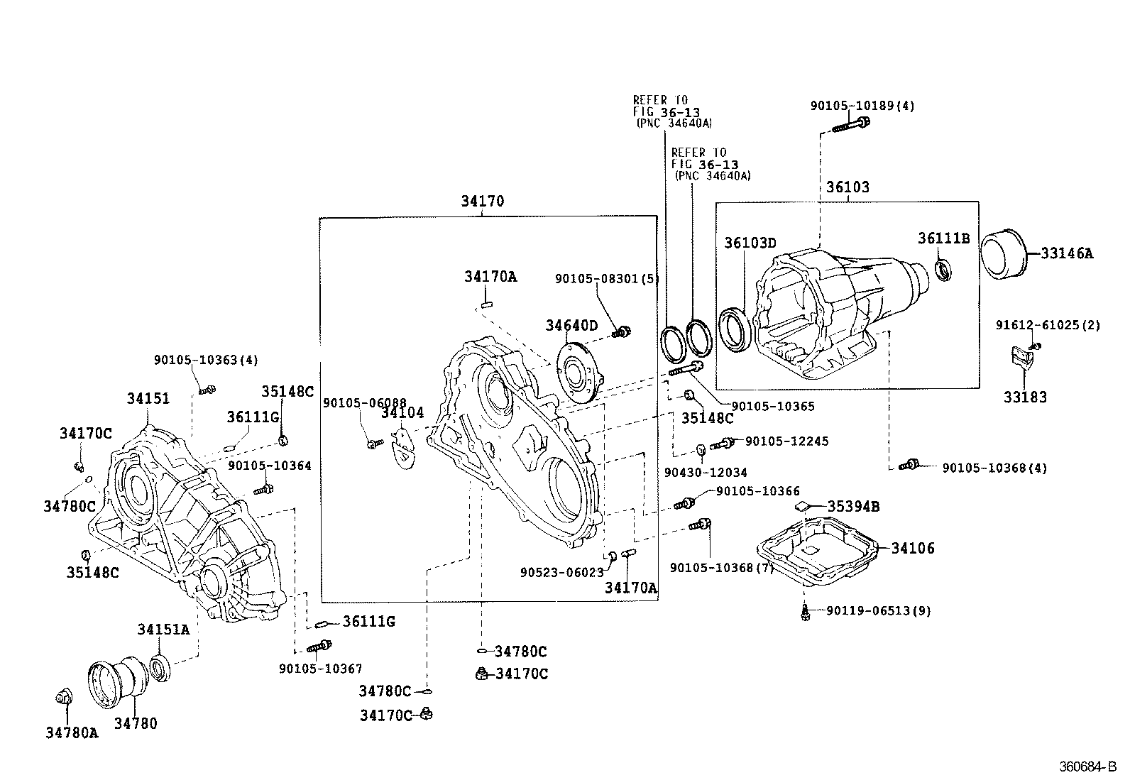 33183-22010 DAMPER, TRANSFER DYNAMIC product image