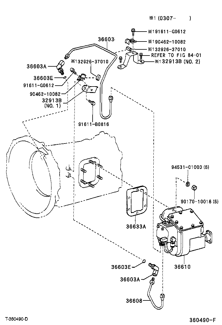 36602-37030 CASE, POWER TAKE-OFF product image