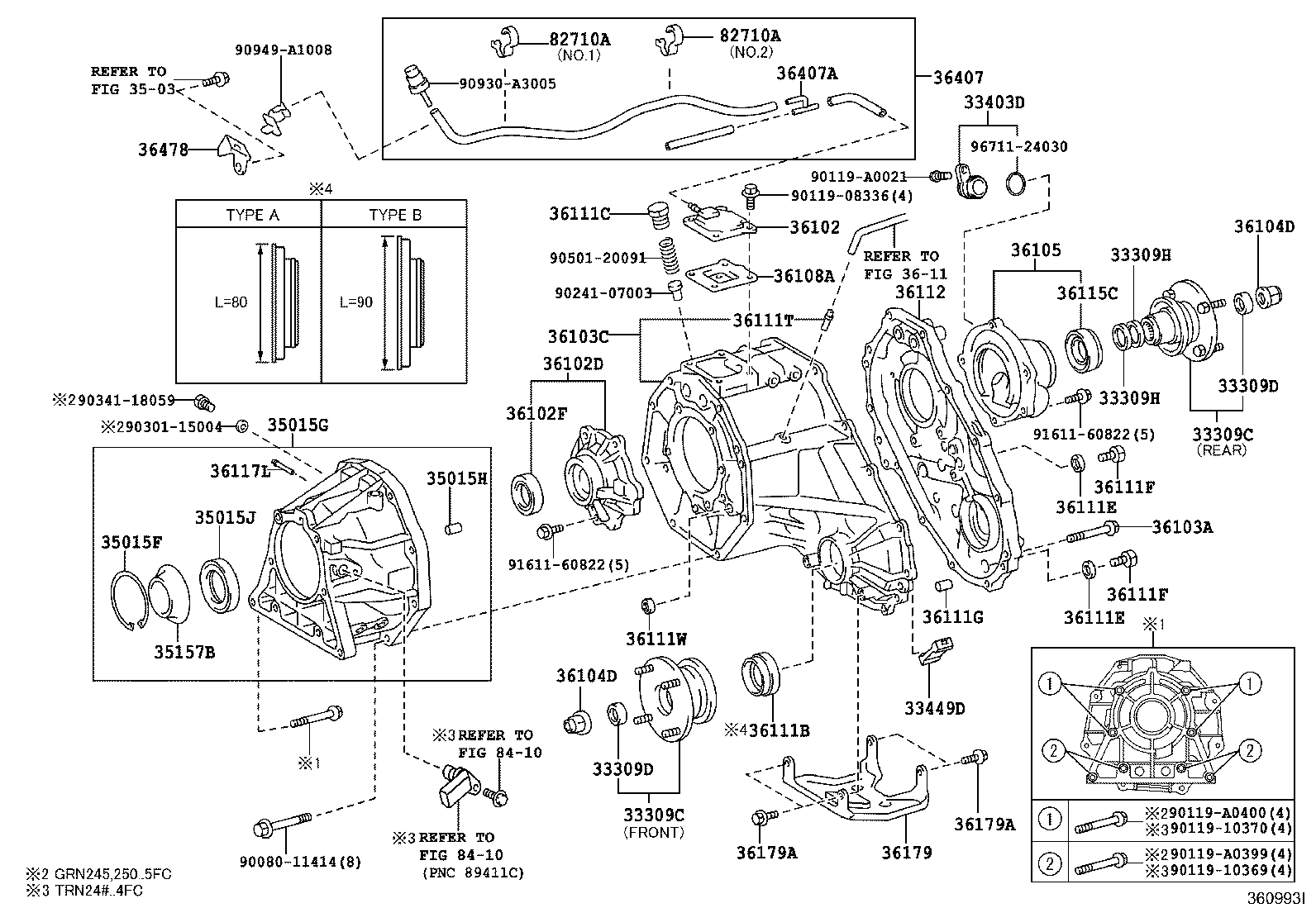 35015-04010 ADAPTER, TRANSFER, REAR product image