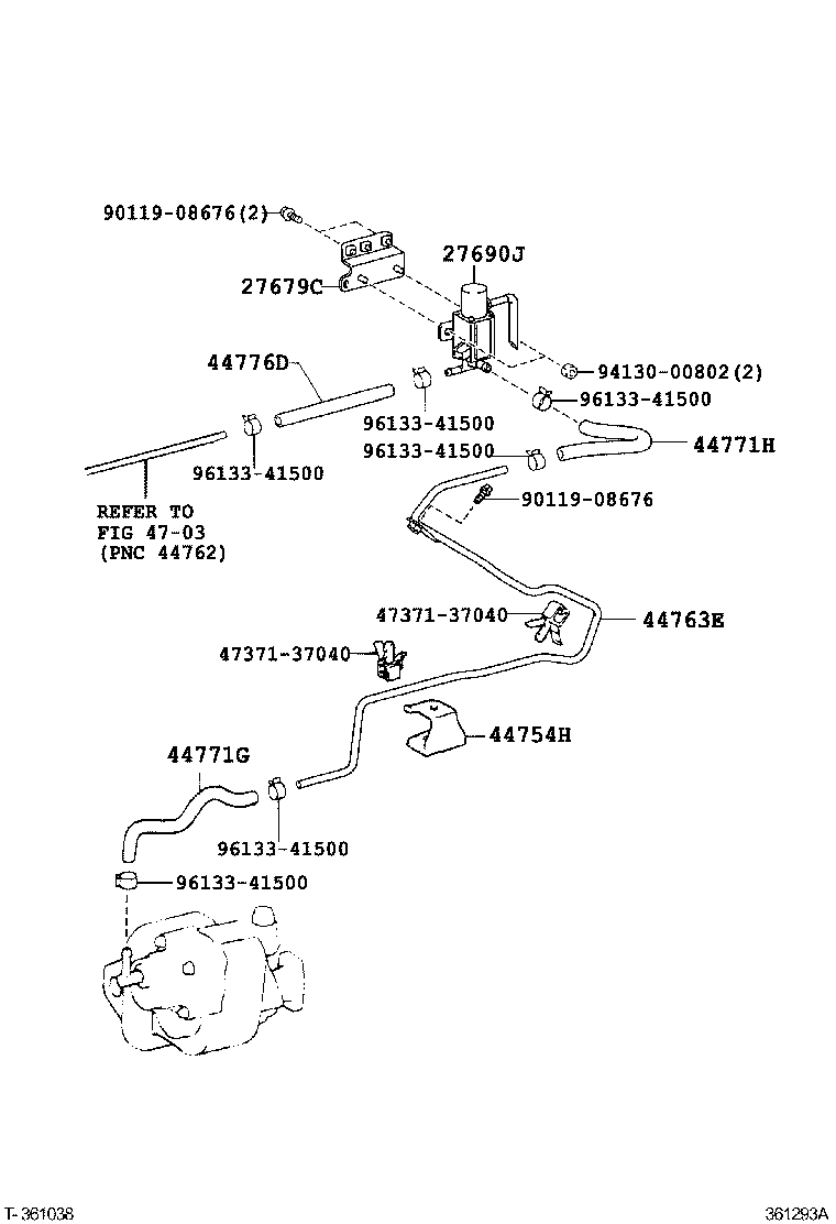 36611-37291 CASE, POWER TAKE-OFF product image