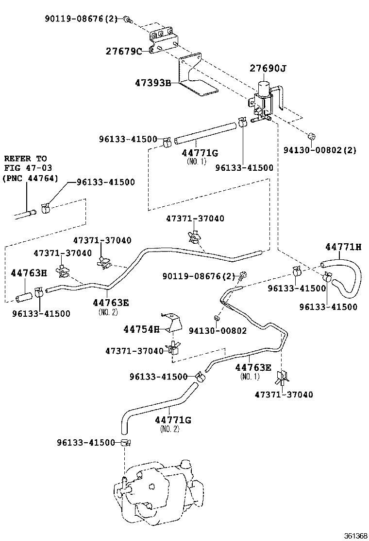 36611-37291 CASE, POWER TAKE-OFF product image