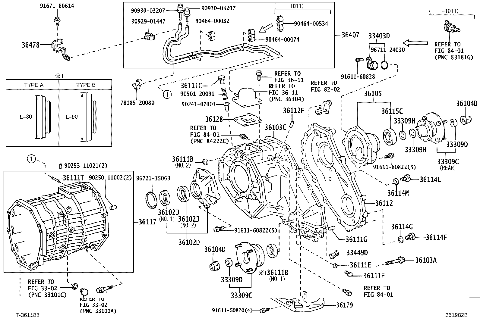 35015-0C010 ADAPTER, TRANSFER, REAR product image