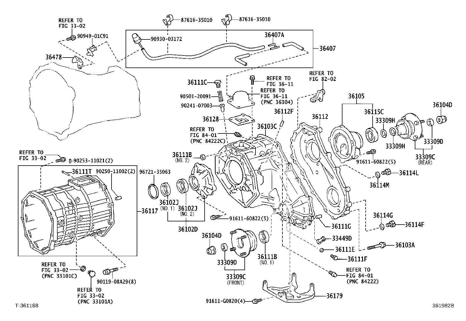 35015-0C010 ADAPTER, TRANSFER, REAR product image