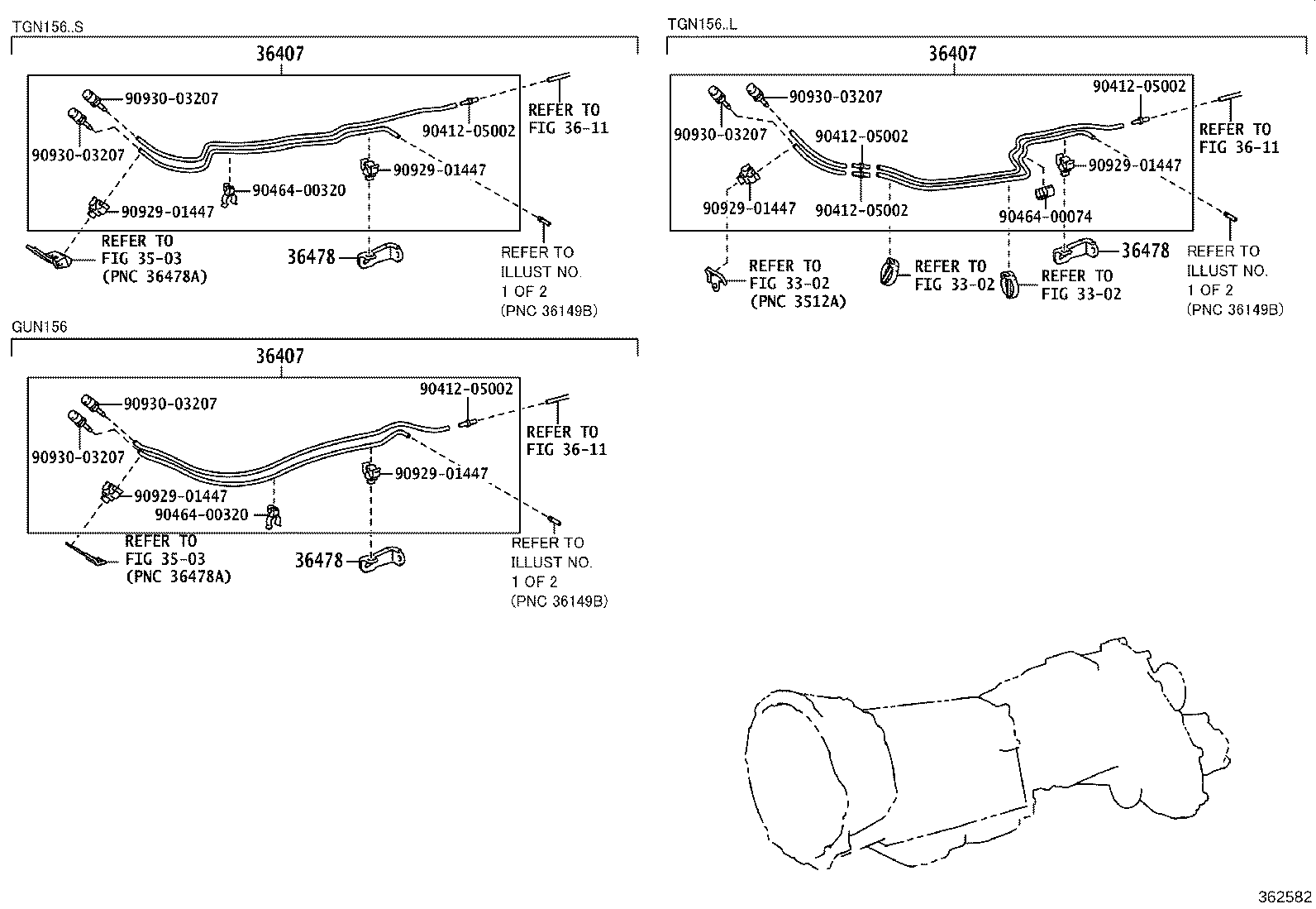 36101-71020 CASE SUB-ASSY, TRANSFER product image