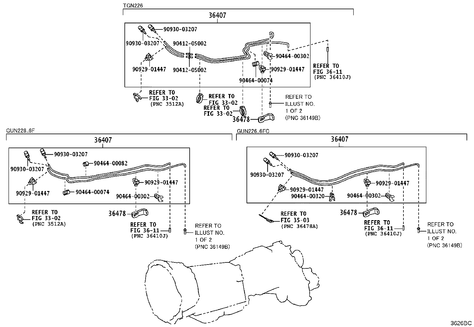 36101-35180 CASE SUB-ASSY, TRANSFER product image