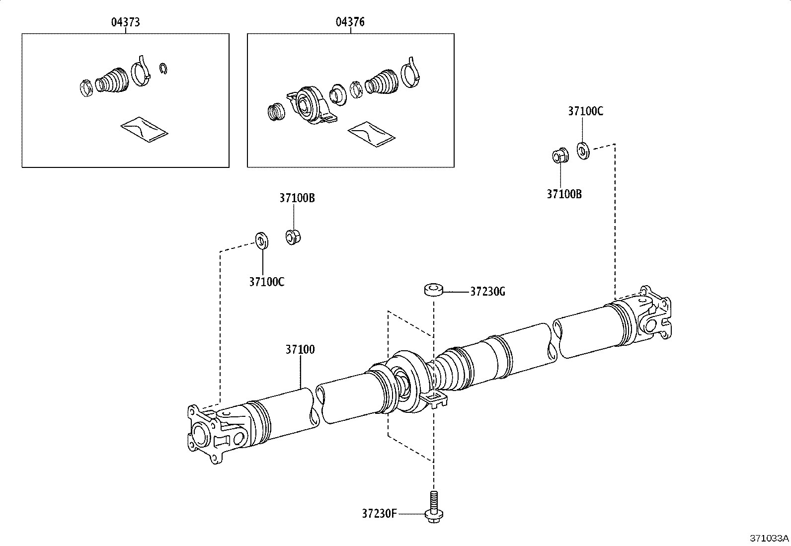 04373-48011 BOOT KIT, UNIVERSAL product image
