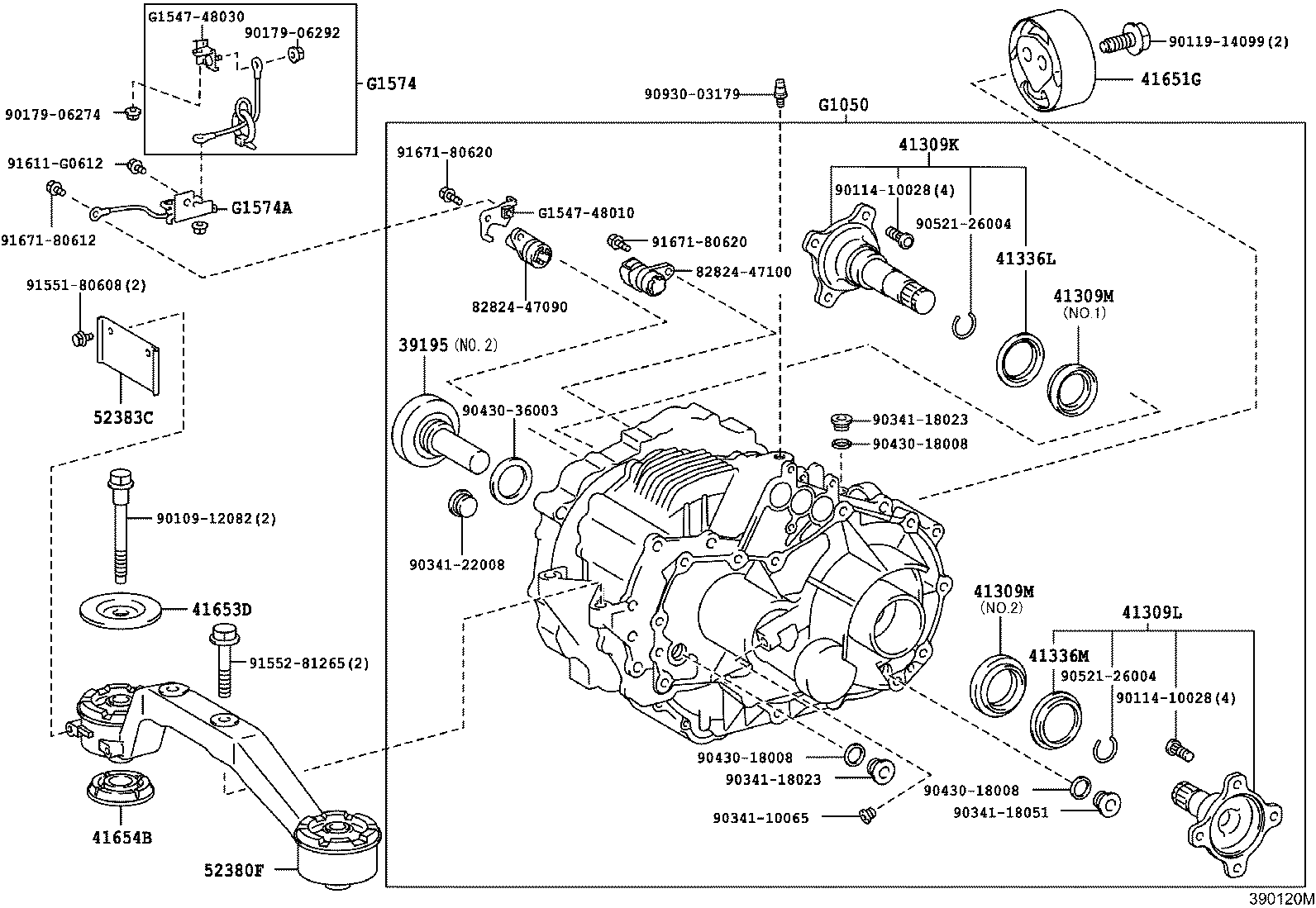 30900-48041 TRANSAXLE ASSY, HYBRID VEHICLE product image