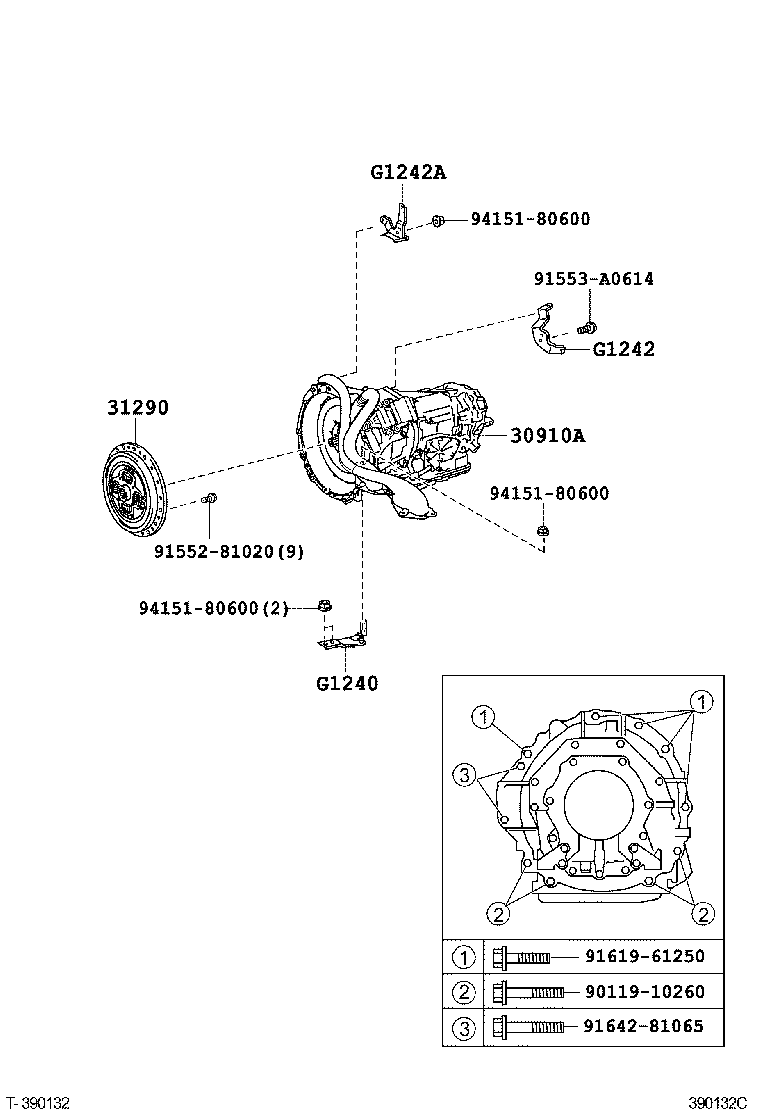 30910-30022 TRANSMISSION ASSY, HYBRID VEHICLE product image