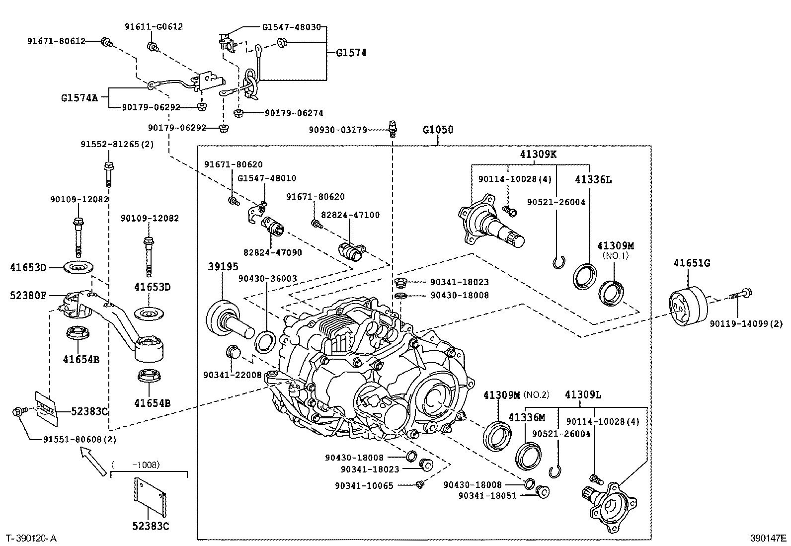 30900-48063 TRANSAXLE ASSY, HYBRID VEHICLE product image