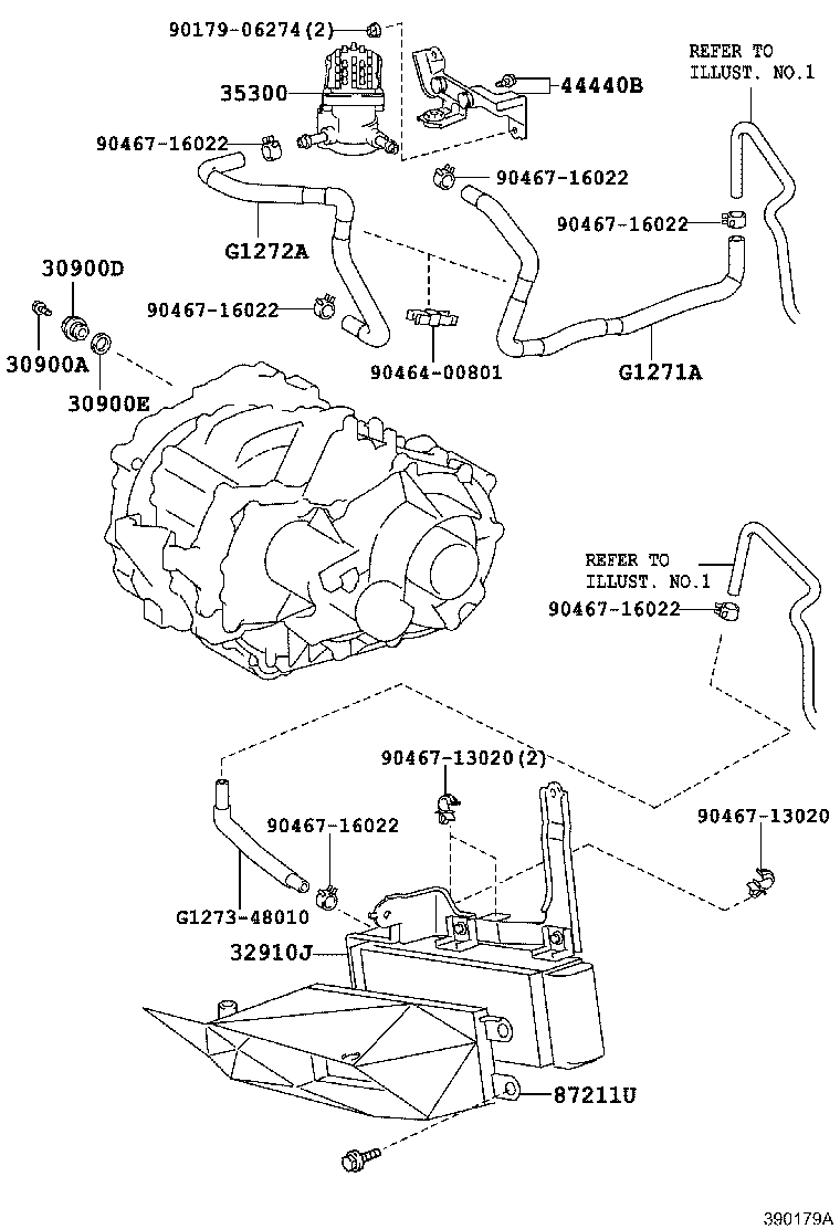 30900-48052 TRANSAXLE ASSY, HYBRID VEHICLE product image