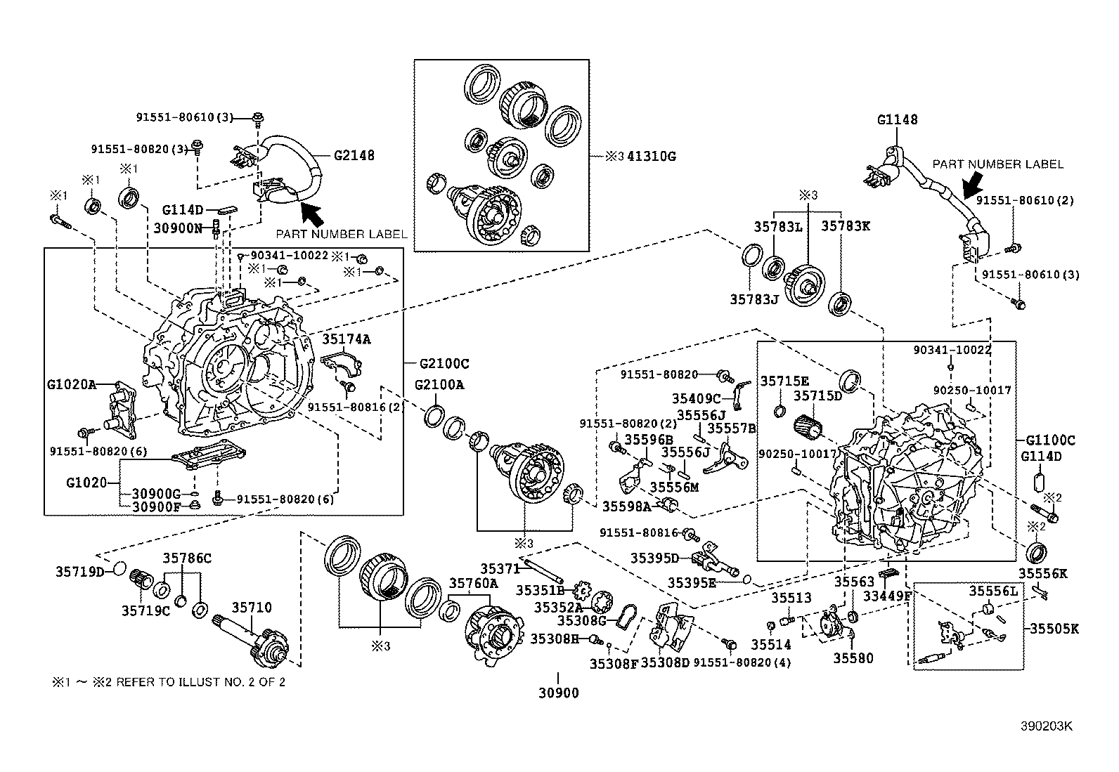 90311-40031 SEAL, TYPE T OIL(FOR HYBRID VEHICLE TRANSAXLE ASSY) product image