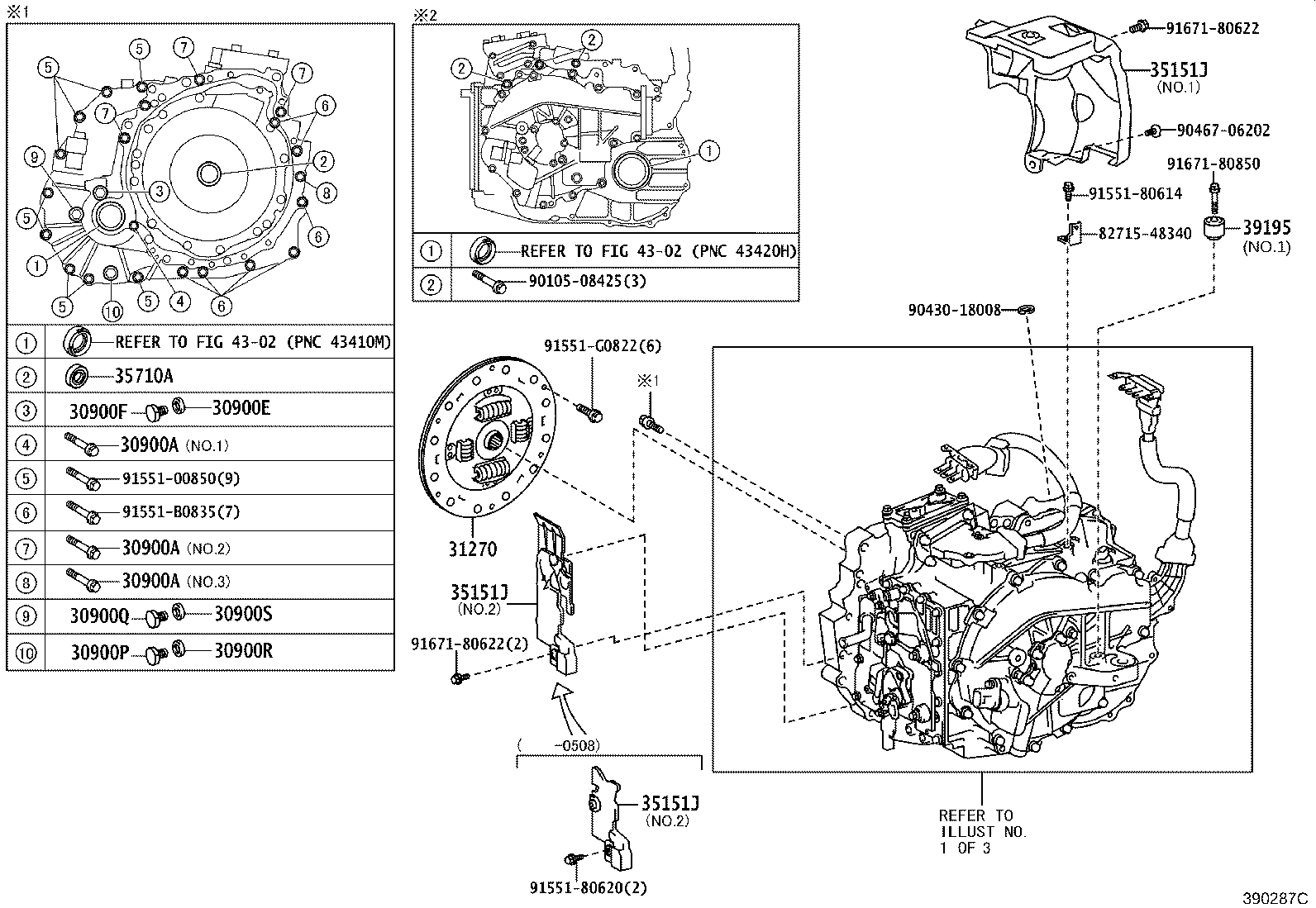 30900-48041 TRANSAXLE ASSY, HYBRID VEHICLE product image