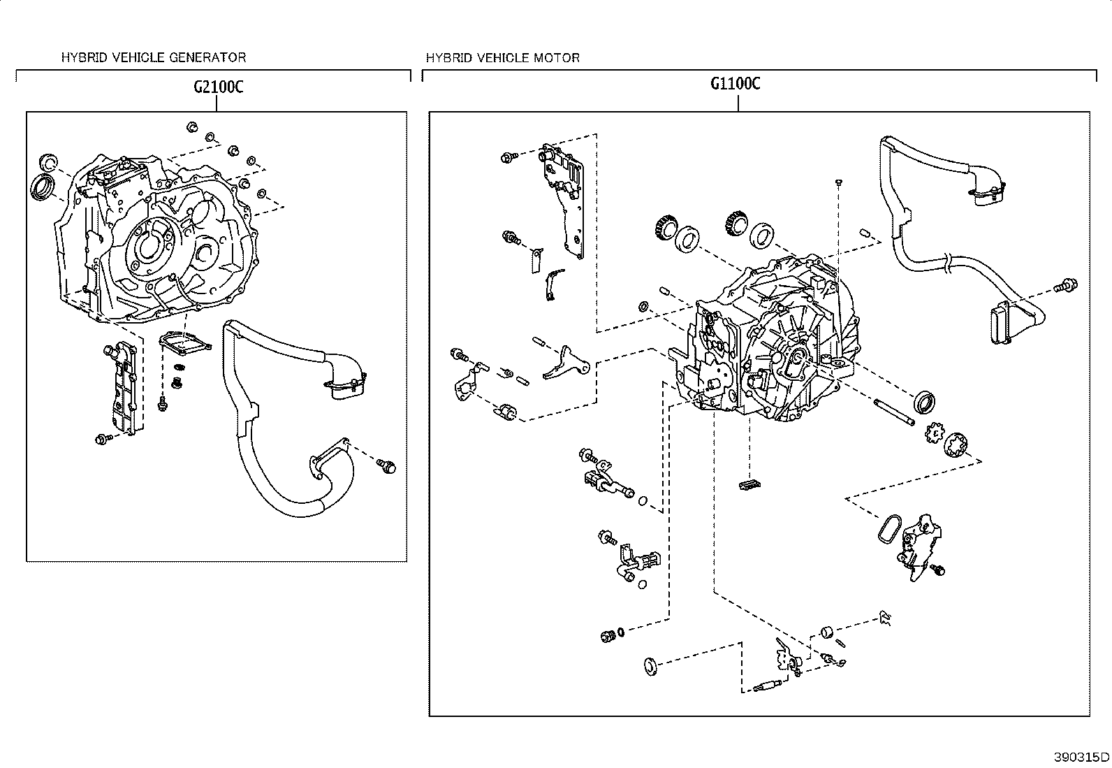 30900-58020 TRANSAXLE ASSY, HYBRID VEHICLE product image