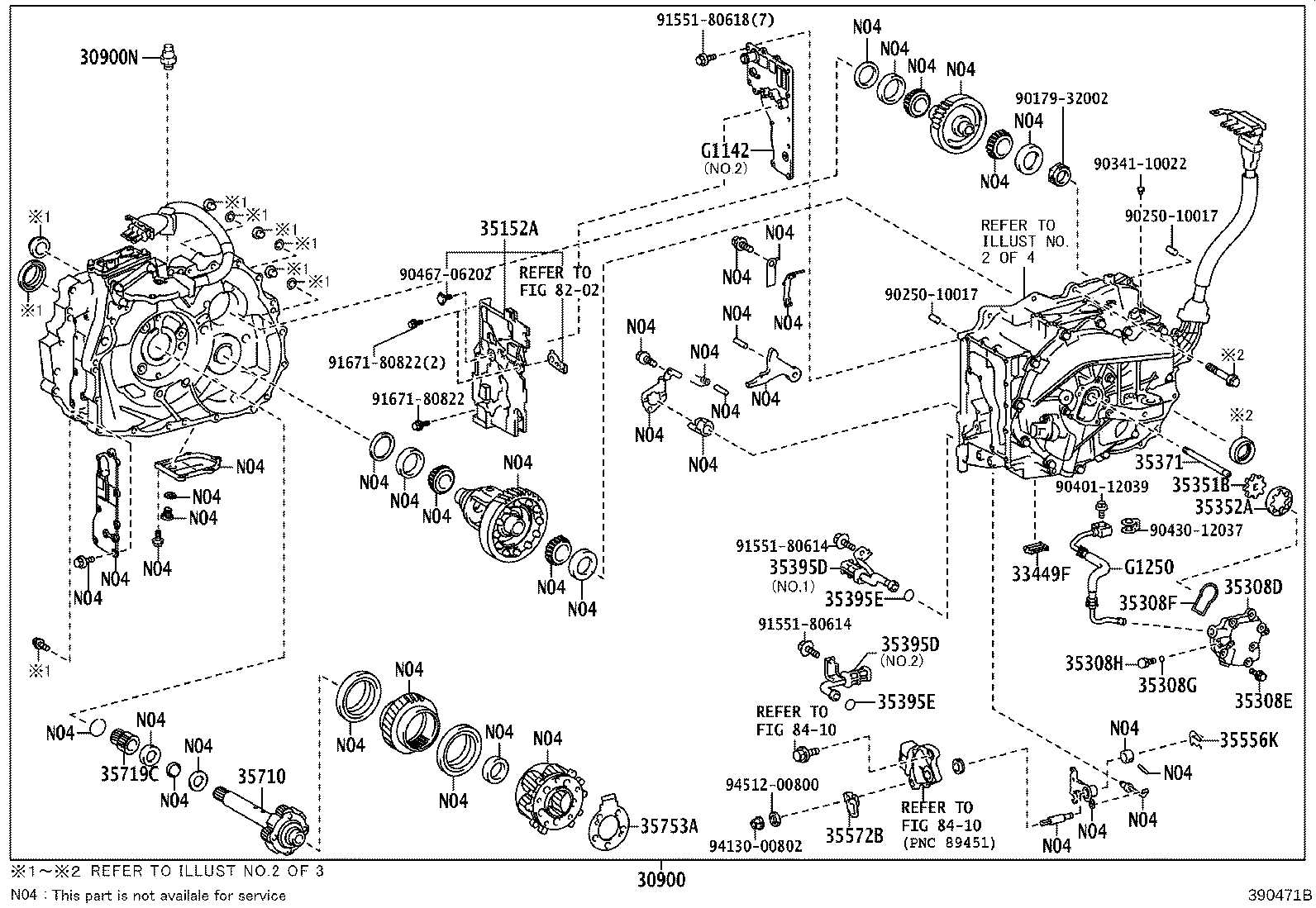 30900-48250 TRANSAXLE ASSY, HYBRID VEHICLE product image