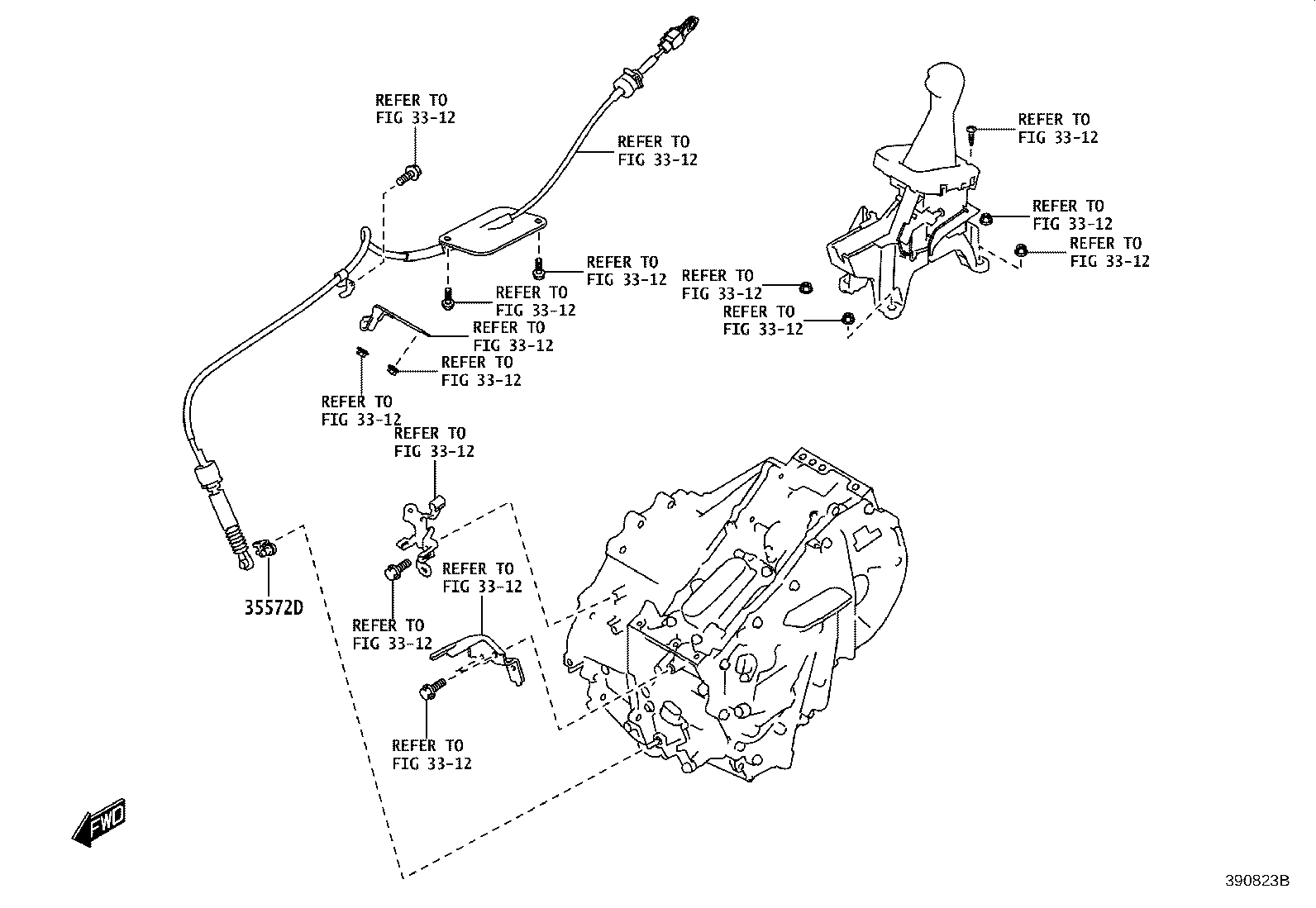 30900-0J010 TRANSAXLE ASSY, HYBRID VEHICLE product image