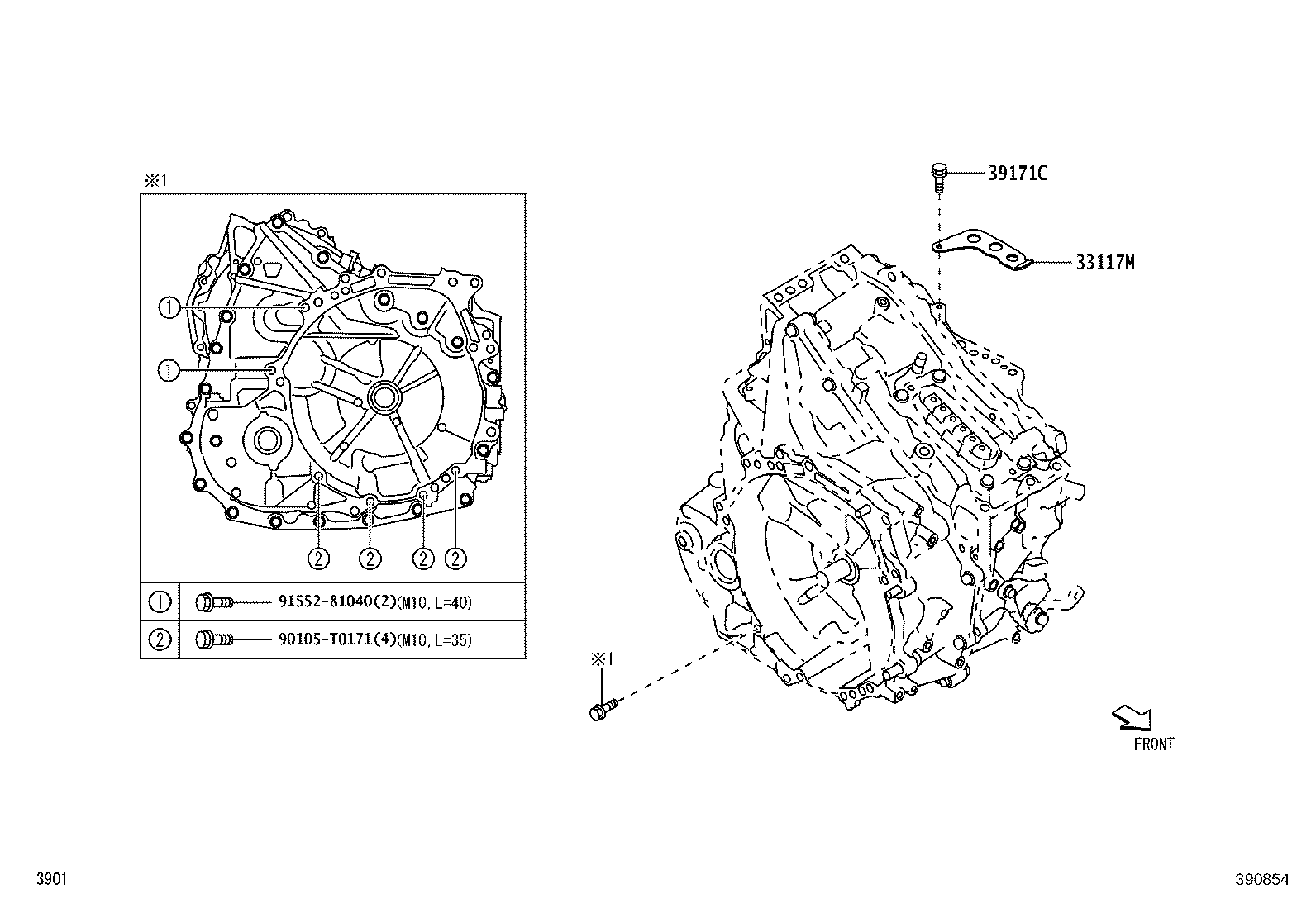 30900-0J030 TRANSAXLE ASSY, HYBRID VEHICLE product image