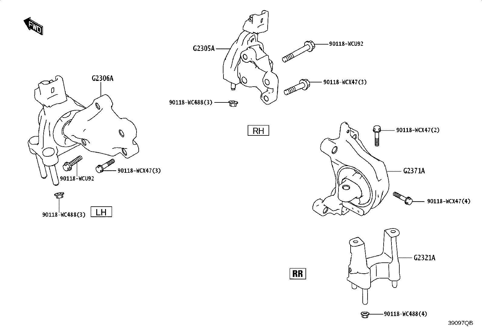 23129-WC001 SEAL, TYPE T OIL(FOR HYBRID VEHICLE TRANSAXLE ASSY) product image