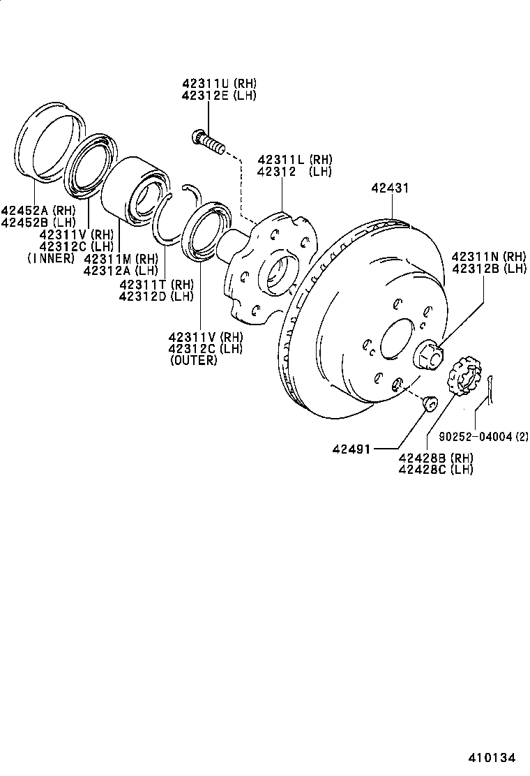 42330-22021 SHAFT ASSY, REAR DRIVE, RH product image
