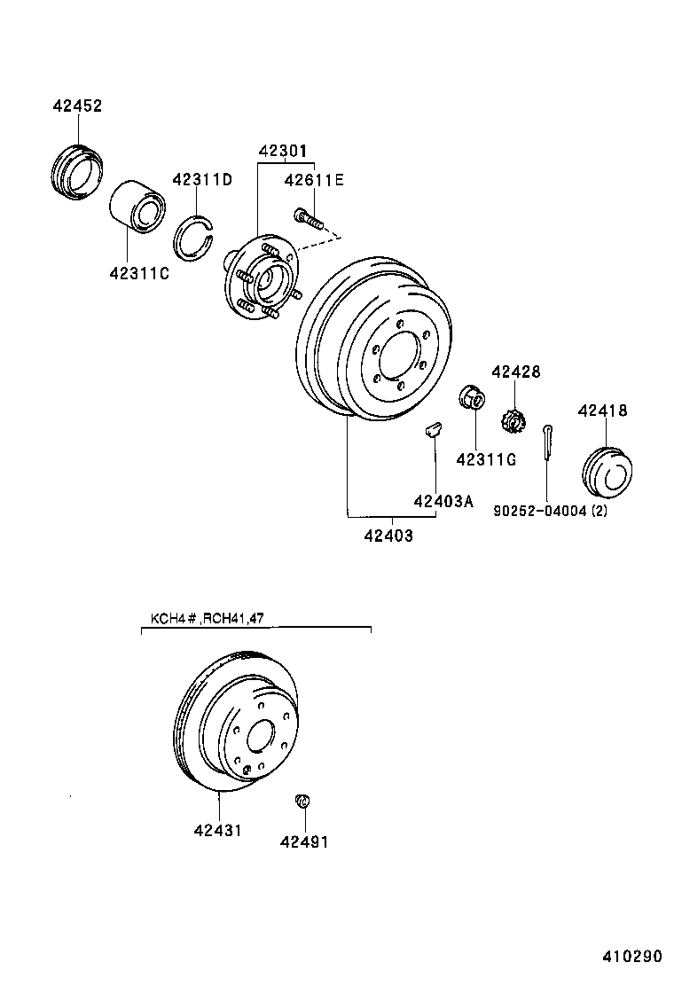 42330-26040 SHAFT ASSY, REAR DRIVE, RH product image