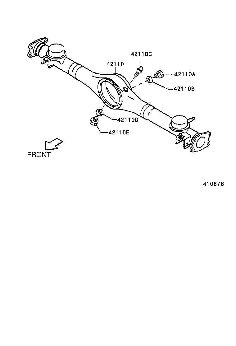 90045-64503 SHIM(FOR REAR DIFFERENTIAL SIDE GEAR THRUST) product image