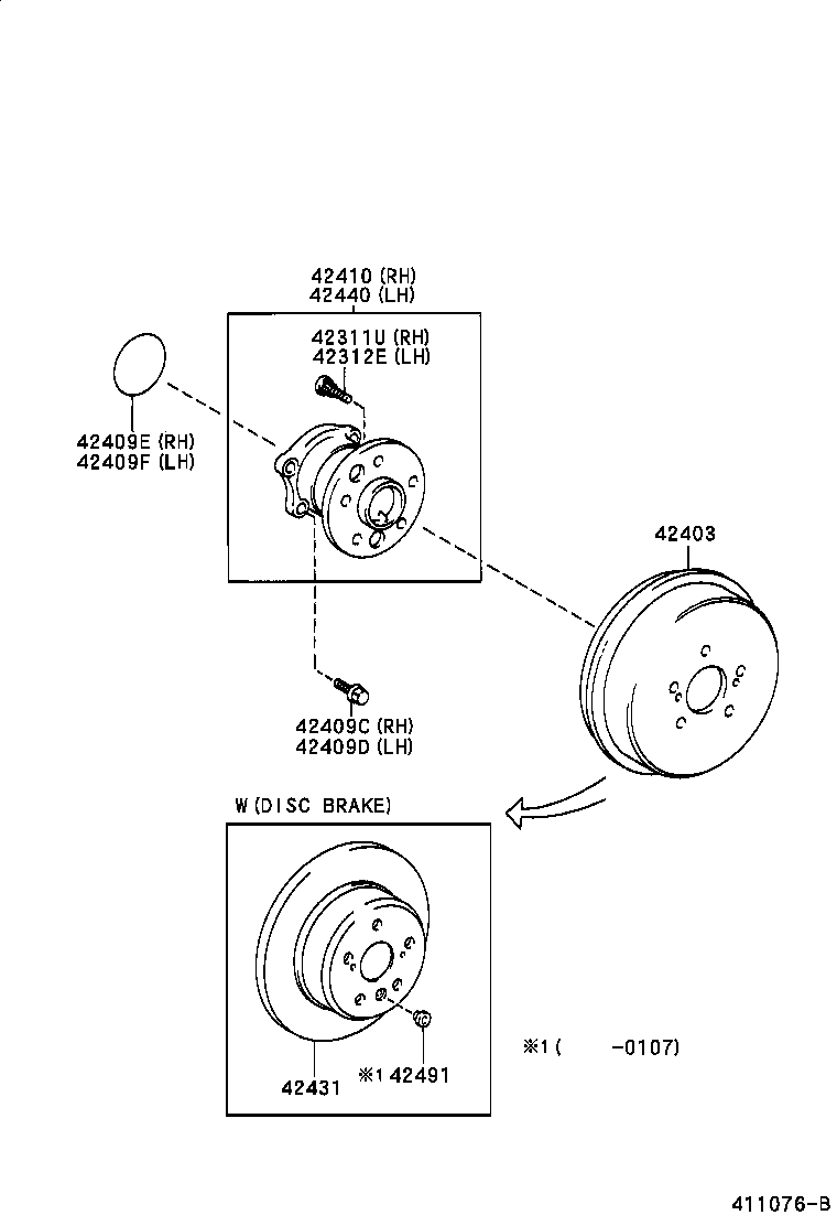 90301-63006 RING, O (FOR REAR AXLE BEARING RH) product image