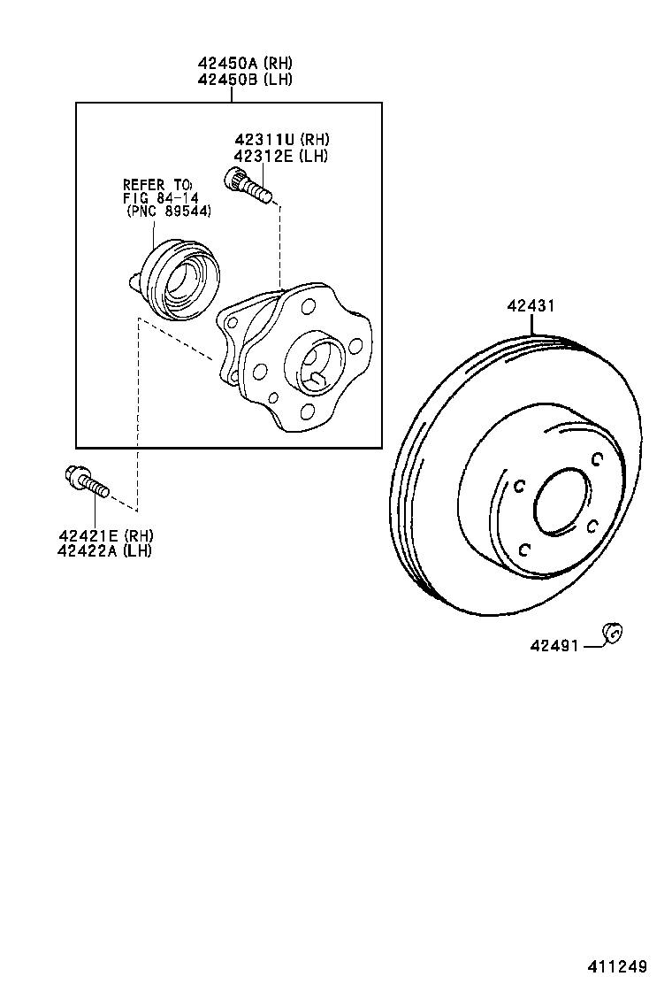 42311-52010 SHAFT, REAR AXLE product image